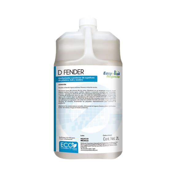 D Fender 2L - Abrillantador y protector de superficies - Autos /Muebles