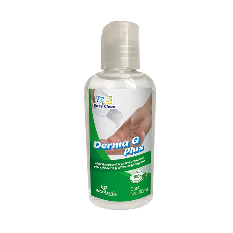 DERMA G PLUS 60 ML  ANTIBACTERIAL PARA MANOS