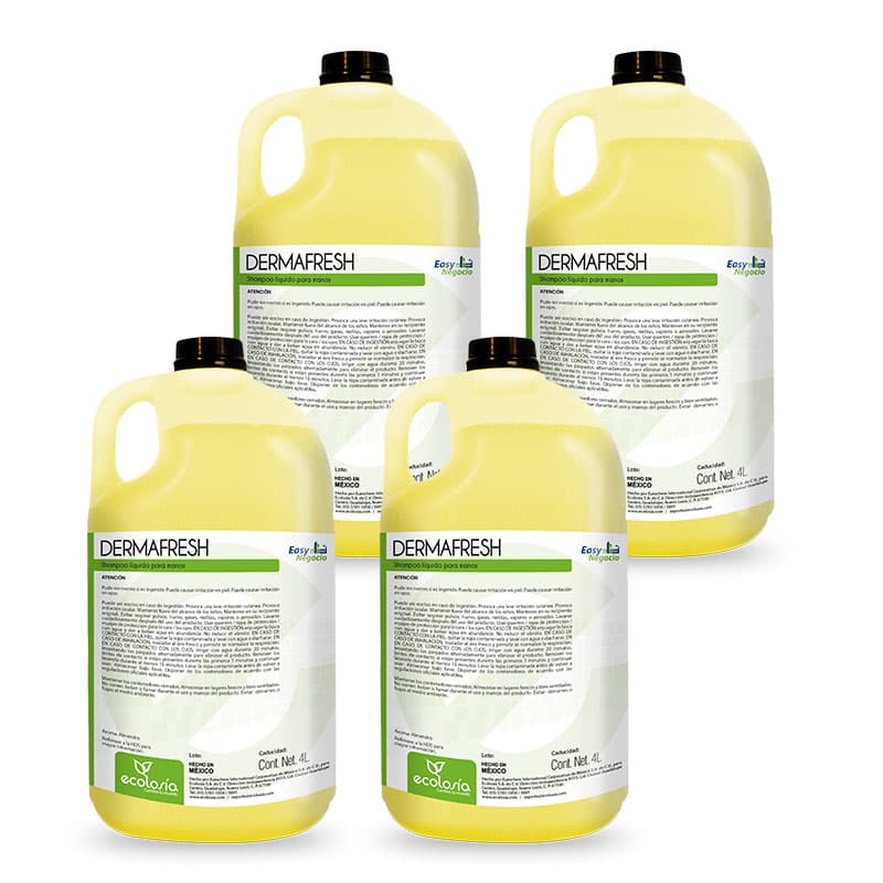 CAJA - Dermafresh Almendra 1galón - shampoo líquido para manos