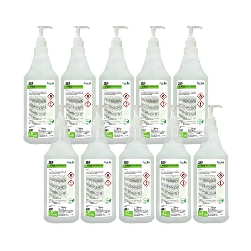CAJA SEIF  (GEL ANTIBACTERIAL ) 10 L