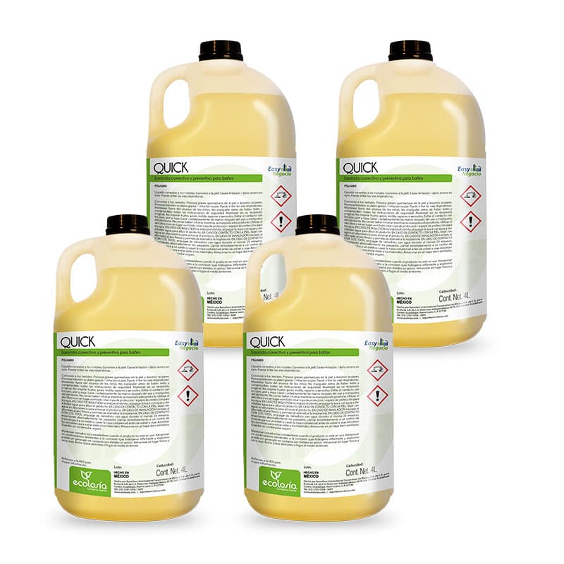 CAJA - Quick 1galón - Sarricida correctivo y preventivo para baños