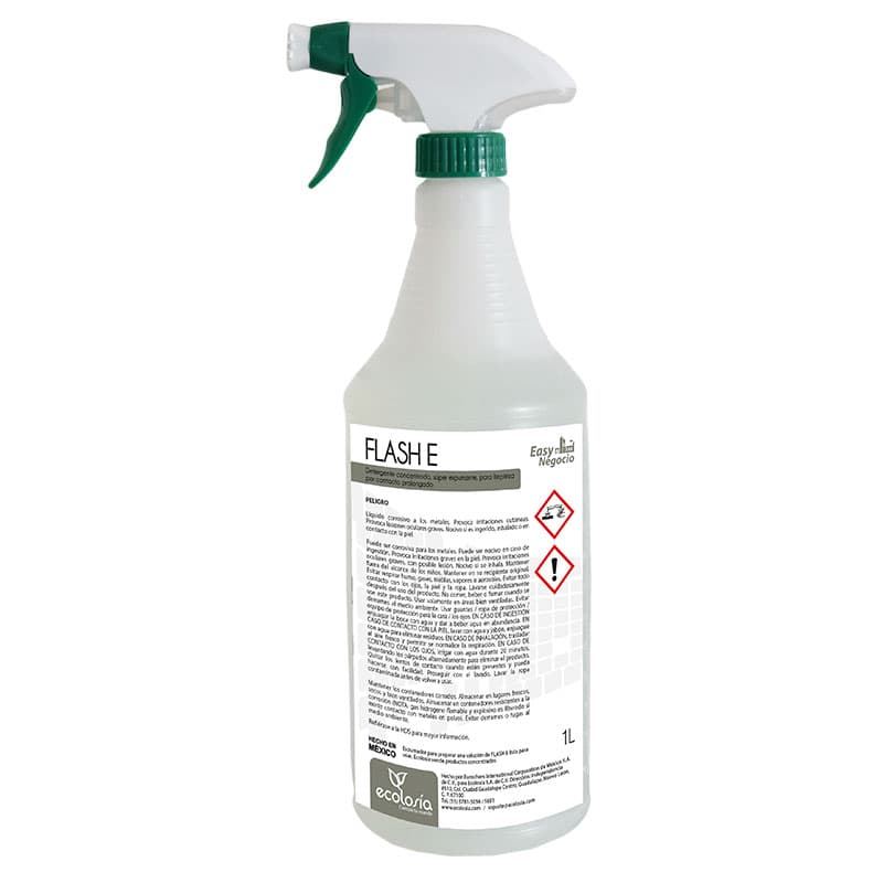 Botella espumadora para preparar Flash E.